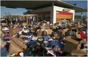Clothing Everywhere so much waste